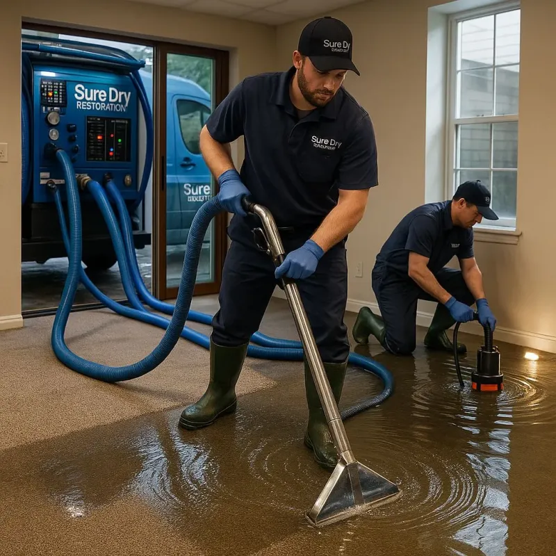 Water Extraction and Removal process in Centerville, MA